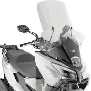 Edullinen Tuulilasi ilman kiinnikkeitä, 97x66 cm, Kappa 6115DTK Kymco X-Town