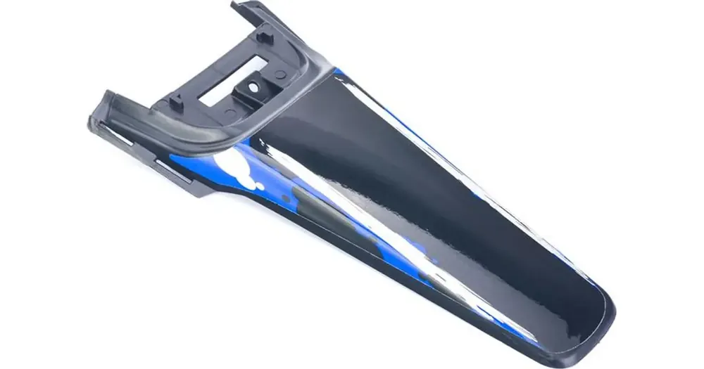 Heti Saatavilla Sininen Zipp Mini Cross -skootterin takalokasuoja, ylempi keskiosa