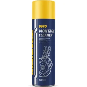 Kuuma Tarjous Mannol 9670 Montage Cleaner Jarrujen rasvanpoistoaine 500ml