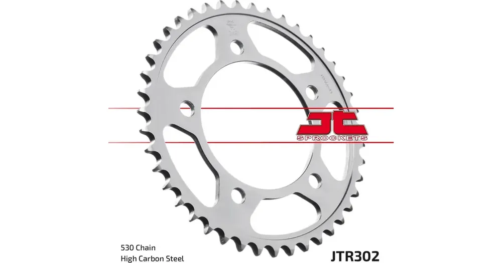 Osta Nyt Takaratas 530 39 hammasta JT Sprockets JTR302
