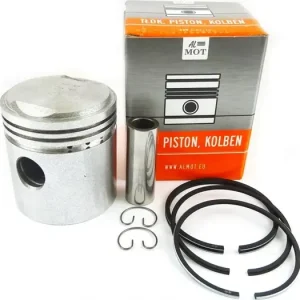 Alennettu Täydellinen mäntä 71.00mm R-6, soikea, K20 alumiinia, Almot, Simson AWO 425 250 Sport