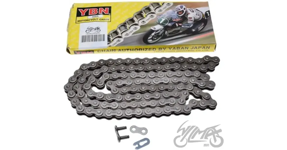 428S 114-lenkkinen YBN-vetoketju Simson S51 Tilaa Heti