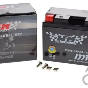 WM Motor WT9B-BS geeliakku 12V 8Ah 150x71x106mm 115CCA Merkkituote