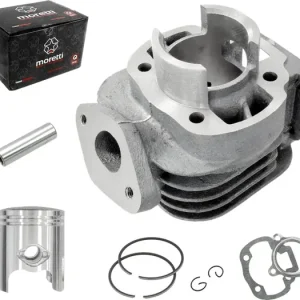 Sylinterisarja 40.00mm 50cc, männäntappi 10mm, Moretti Parts, Minarelli CW 50 2T AC pystymallinen Alennettu Hinta