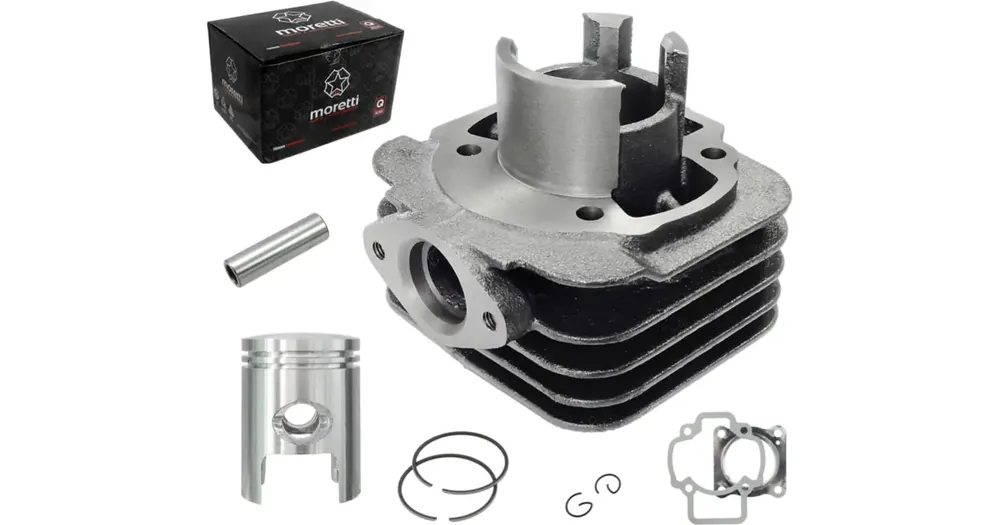 Suosittu Sylinterisarja 39.00mm 50cc, Moretti Parts, Gilera / Piaggio 2T AC