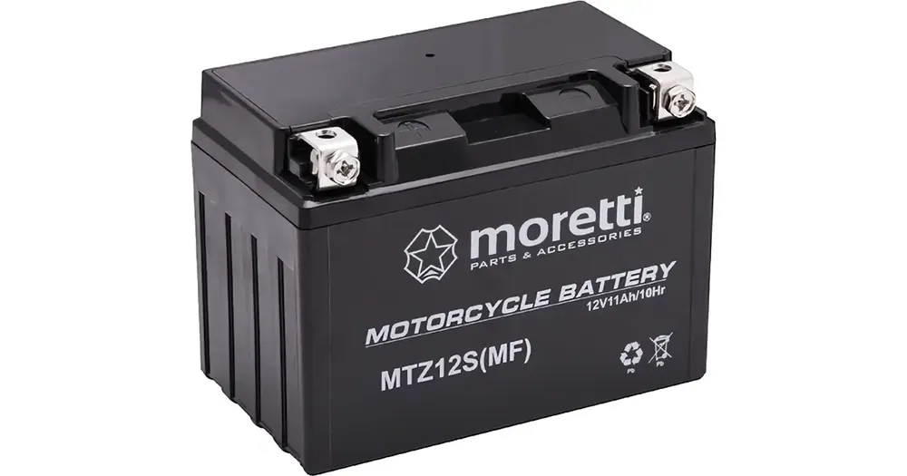 Heti Saatavilla Moretti Parts MTZ12S geeliakku 12V 11Ah 150x87x110mm 210CCA