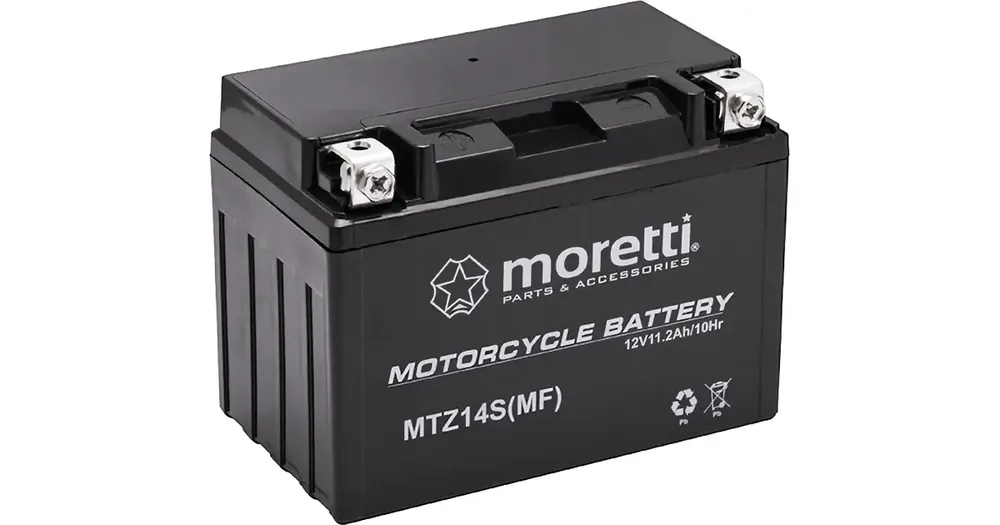 MTZ14S Moretti geeliakku 12V 11.2Ah 230CCA Nopea Toimitus