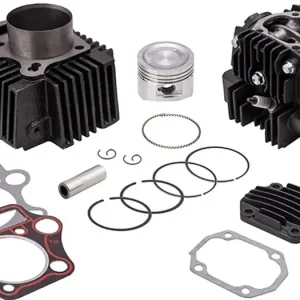 Sylinterisarja, jossa kansi, 51.50mm 110cc, männäntappi 13mm, Moretti Parts, 152FMH 4T Paras Hinta