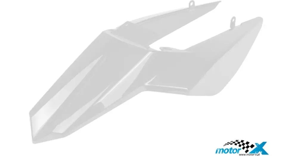 Superhinta TNT takalokasuoja, valkoinen, Derbi Senda DRD 10- / Gilera RCR, SMT 11-