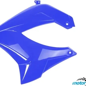 Merkkituote TNT jäähdyttimen suojus, vasen, sininen, Derbi Senda R, Senda SM 00-09 / Gilera RCR, SMT 04-05