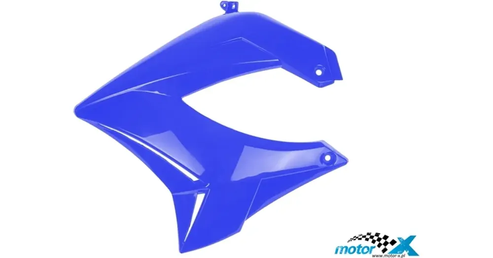 Merkkituote TNT jäähdyttimen suojus, vasen, sininen, Derbi Senda R, Senda SM 00-09 / Gilera RCR, SMT 04-05