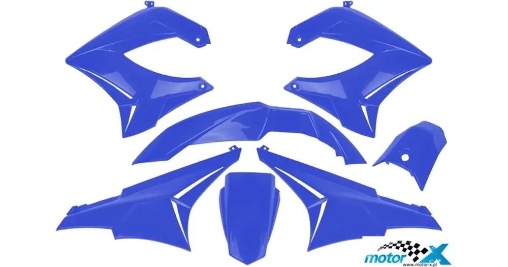 Tukkuhinta TNT-katteet, 7 osaa, sininen, Derbi Senda R, Senda SM 00-09 / Gilera RCR, SMT
