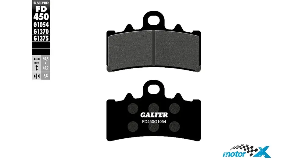 Galfer Semi Metal Street FD450G1054 -jarrupalat Erikoistarjous