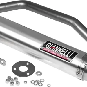 Uusi Kokoelma Giannelli Enduro -äänenvaimentimen päätykappale, alumiini, Aprilia RX / SX 125 08-10 (E)