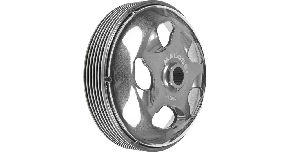 Malossi Maxi Clutch Bell -kytkinkello d.134mm, Aprilia / Derbi / Gilera / Piaggio / Vespa 125-300 Tehdashinta