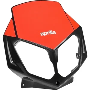 Ajovalon suojus, musta, punainen teippaus, Aprilia RX 50 08, 86508000W0N5 Flash-Tarjous