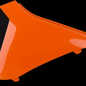 Ilmansuodattimen suojukset, vasen + oikea, oranssi, Polisport Pakollinen (Must-Have)