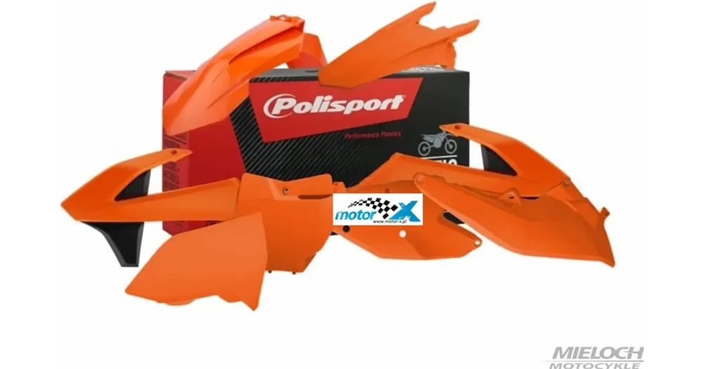 Loppuunmyynti Korpusosien sarja, oranssi, 9 osaa, Polisport