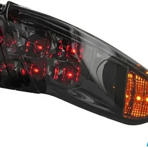 STR8 LED Black Line -etuvalo vilkuilla, Peugeot Jetforce (E) Alennettu Hinta