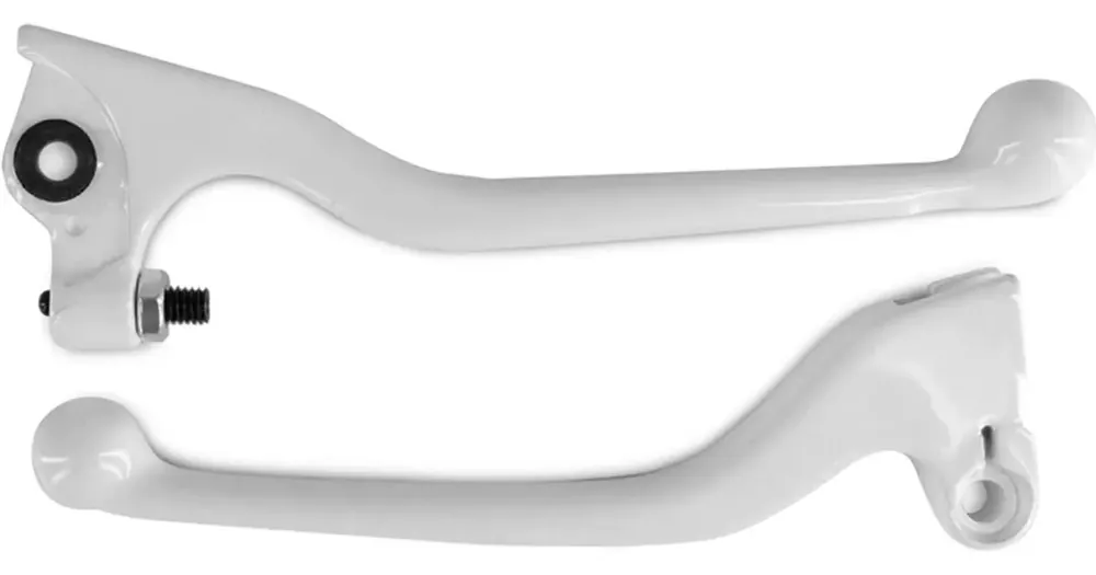TNT jarru- ja kytkinkahvat, valkoiset, Derbi Senda R/R X-Race/R X-Treme 00-10 / Senda SM/SM X-Race/SM X-Treme 00-10 Edullinen