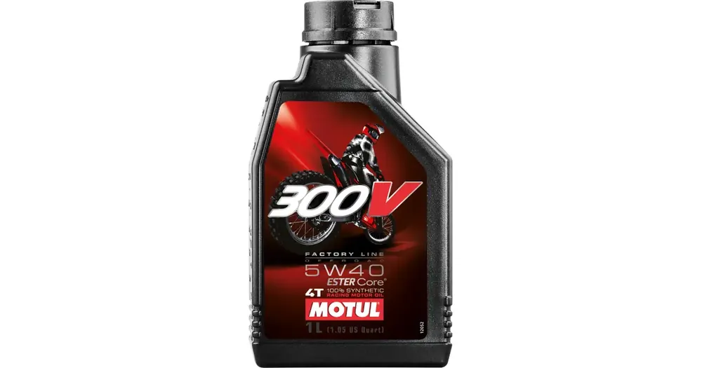 MOTUL 300V Off Road synteettinen 4T 5W40 1L moottoriöljy Uusi Kokoelma