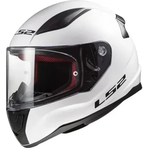 Edullinen Kypärä integral LS2 FF353 Rapid II Solid Kiiltävä Valkoinen