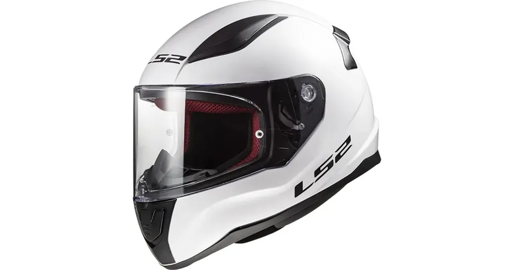 Edullinen Kypärä integral LS2 FF353 Rapid II Solid Kiiltävä Valkoinen