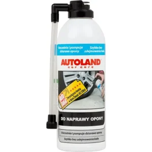 Paikkausaine vaurioituneiden renkaiden tiivistämiseen ja korjaamiseen, Autoland Car Care, 400 ml Halpa