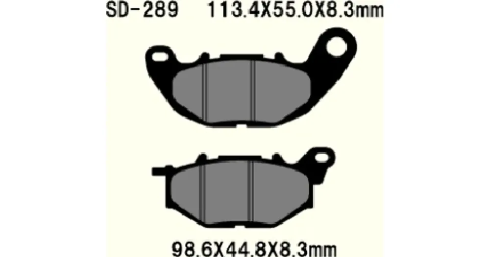 Nopea Toimitus VESRAH VD-289 JARRUPALAT