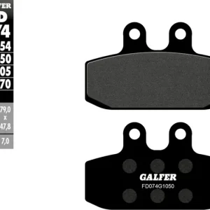 Tehdashinta Galfer Semi Metal FD074G1050 skootterin jarrupalat
