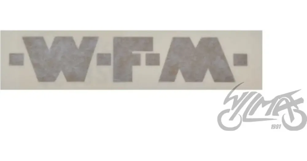 WFM polttoainesäiliön tarra Tarjoushinta