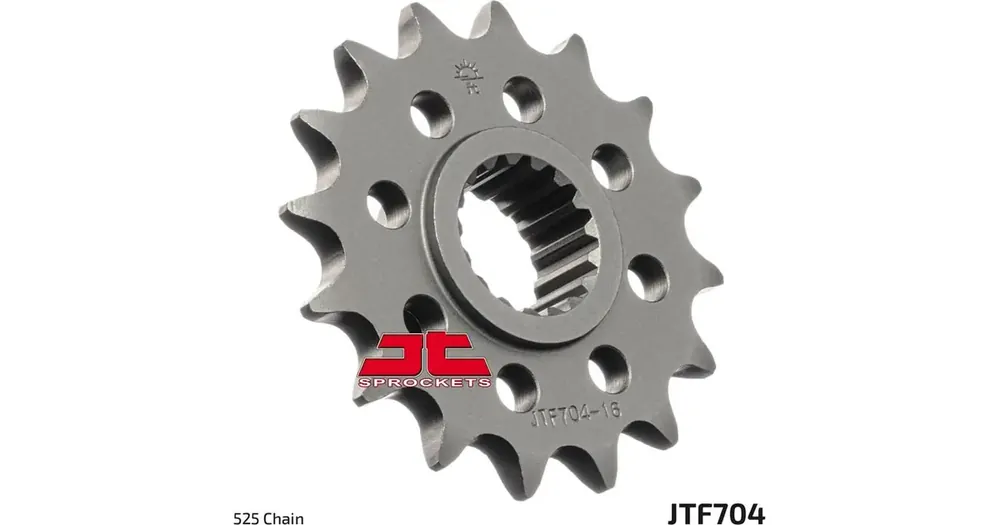 Eturatas 525 17 hammasta 25 / 28mm JT Sprockets JTF704.17 Edullinen Hinta