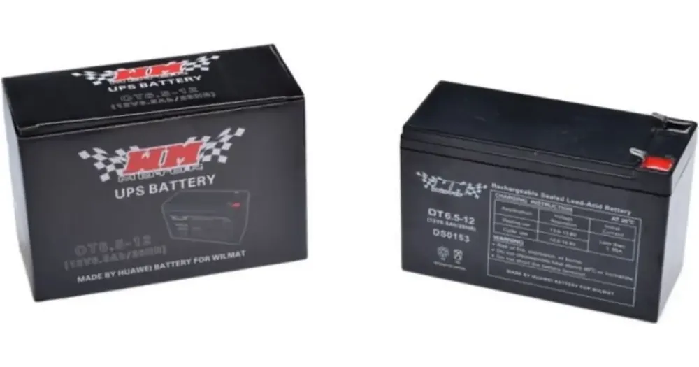 Tarjoushinta WM Motor OT6.5-12 12V 6.5Ah geeliakku 149x62x94mm