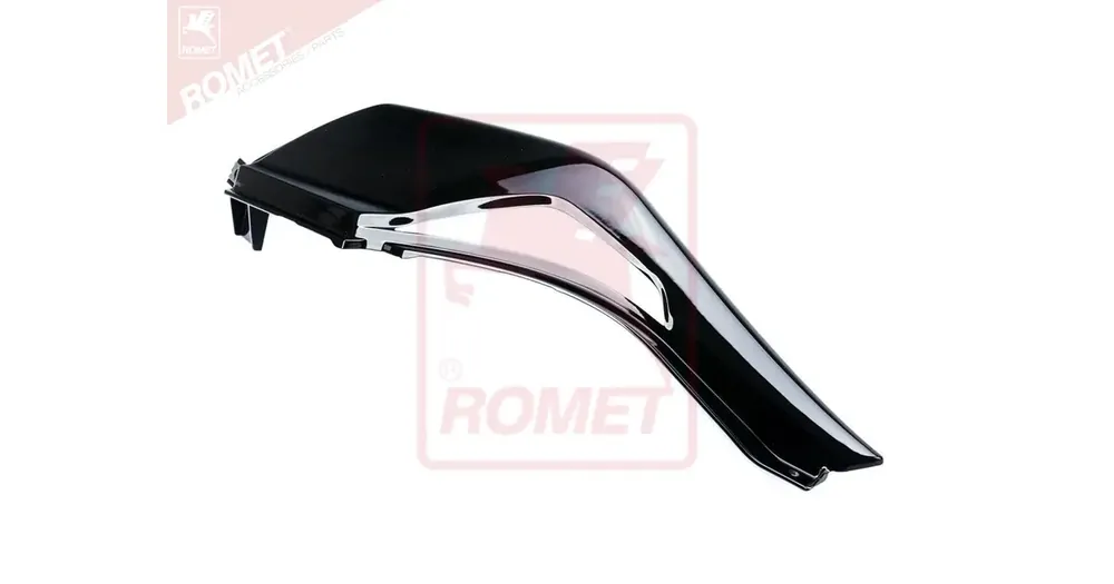 Alennus Vasemman puolen sivukate Bajaj Dominar 400 musta/valkoinen