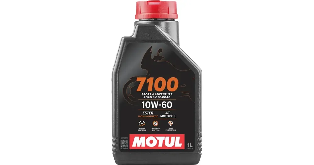 MOTUL 7100 synteettinen 4T 10W60 1L moottoriöljy Lähetetään Heti