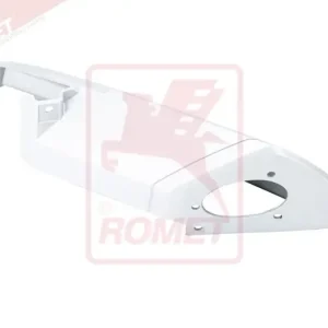 Vaimentimen suojus vasen, hopea, Romet CRS 125 FI Eniten Myyty