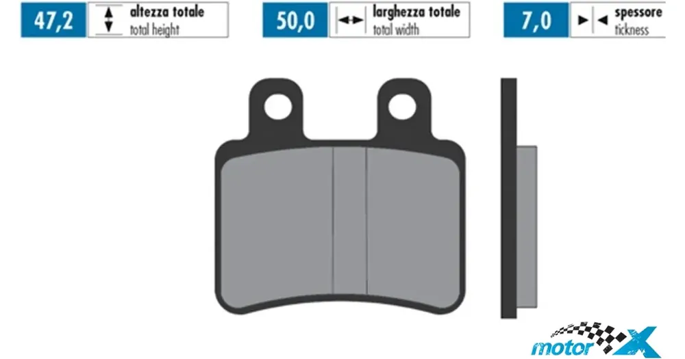 Polini S47 Original -jarrupalat Nopea Toimitus