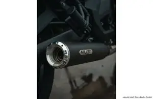 Uusi Malli Miller Exhaust Noir Embout Standard Poli Koko Rivi