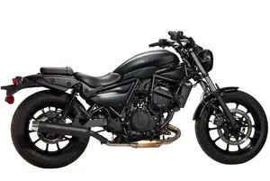 Löytö Miller Exhaust Noir Embout Conique Poli VaimentinKAWASAKI 450 ELIMINATOR 500 - 2025