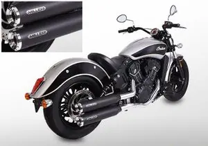 Älä Missaa Miller Exhaust Noir Embout Standard Poli Vaimentin