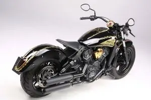 Vain Tänään Miller Exhaust Noir Embout Standard VaimentinINDIAN 1000 SCOUT SIXTY - 2016