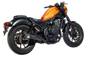 Turvallinen Maksu Miller Exhaust Noir Embout Conique Poli VaimentinHONDA 500 CMX 500 A REBEL ABS - 2025