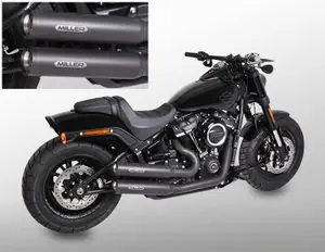 Miller Exhaust Poli Embout Standard Noir Koko Rivi Asiakkaiden Suosikki
