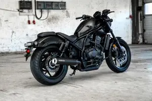Miller Exhaust Noir Embout Standard Poli VaimentinHONDA 1100 CMX 1100 REBEL - 2025 Alennus
