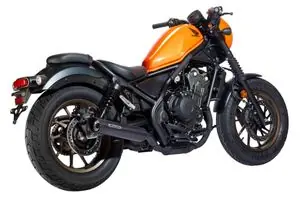 Miller Exhaust Noir Embout SlashCut VaimentinHONDA 500 CMX 500 A REBEL ABS - 2025 Osta Nyt