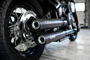 Paras Hinta Miller Exhaust Noir Embout SlashCut Vaimentin
