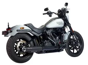 Uusi Kokoelma Miller Exhaust Noir Embout Standard Poli VaimentinHARLEY DAVIDSON 1923 LOW RIDER ST - 2025