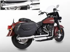 Aito Miller Exhaust Noir Embout Conique Poli Universal Vaimentin