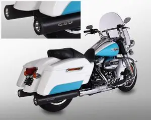 Alennettu Hinta Miller Exhaust Noir Embout Standard Vaimentin