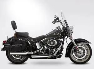 Alennus Miller Exhaust Noir Embout Conique VaimentinHARLEY DAVIDSON 1690 FLSTC 1690 HERITAGE SOFTAIL CLASSIC - 2017